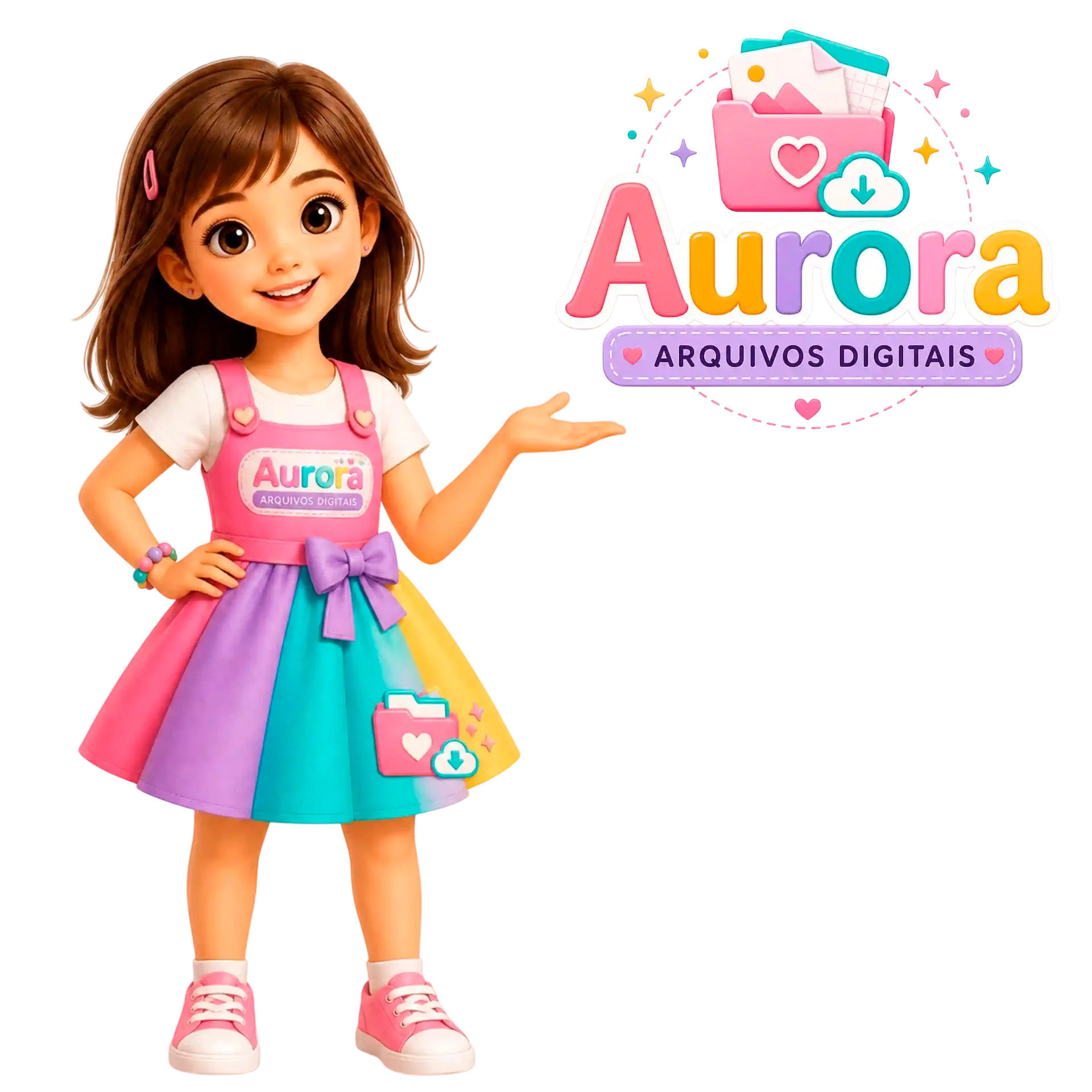 Mascote Aurora